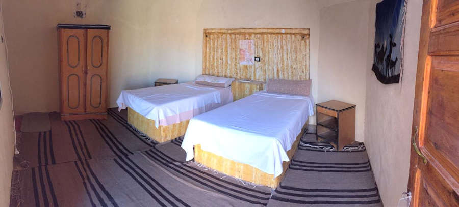 Double room at a camp